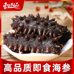 海参即食大连鲜活野生辽刺参 固形物&ge;75%海鲜礼盒单个装年货 1000g 9-12只/斤